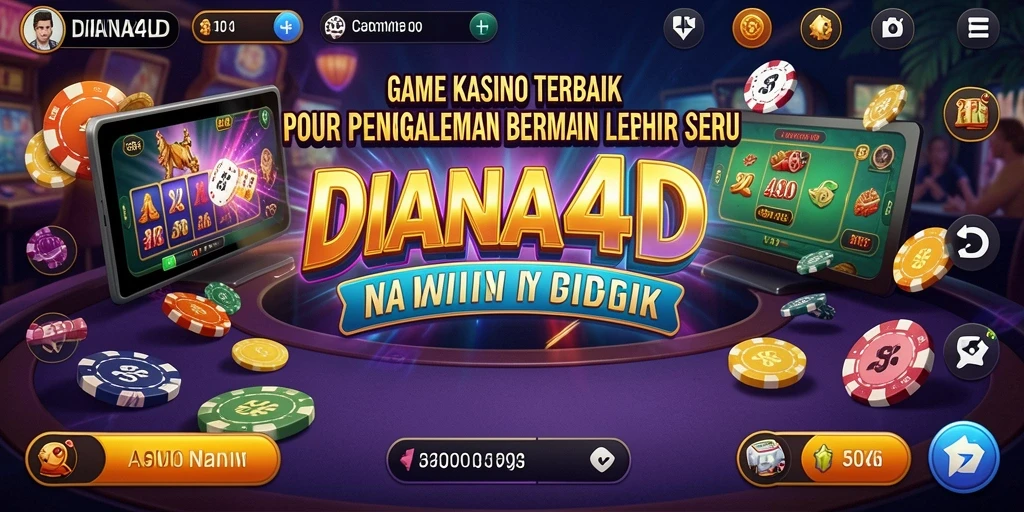Tampilan menarik dari gameplay Kasino DIANA4D yang seru.
