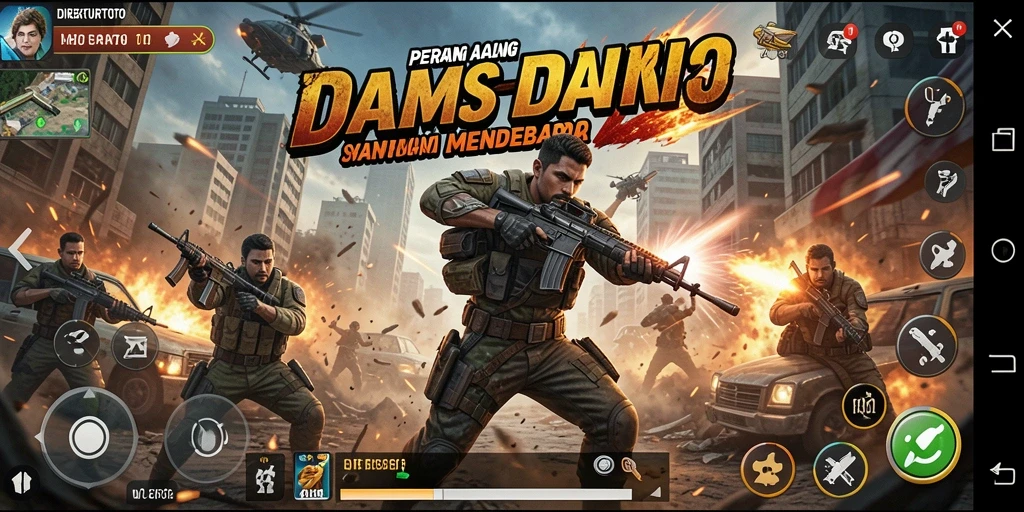 Gameplay mendebarkan dalam DIREKTURTOTO dengan aksi intens.