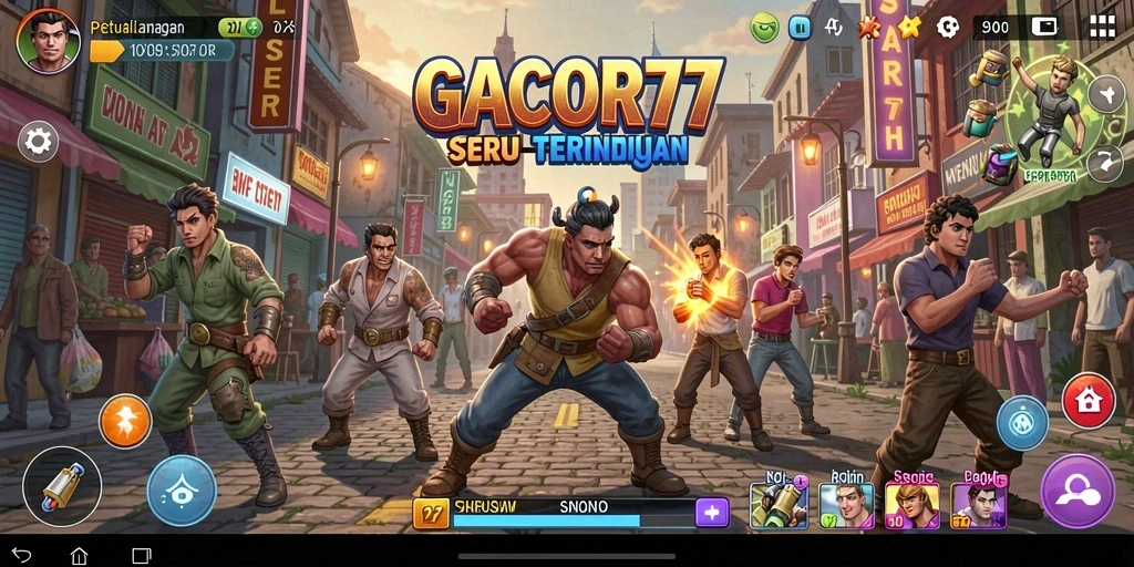 Tampilan gameplay GACOR77 yang memukau dan penuh aksi.