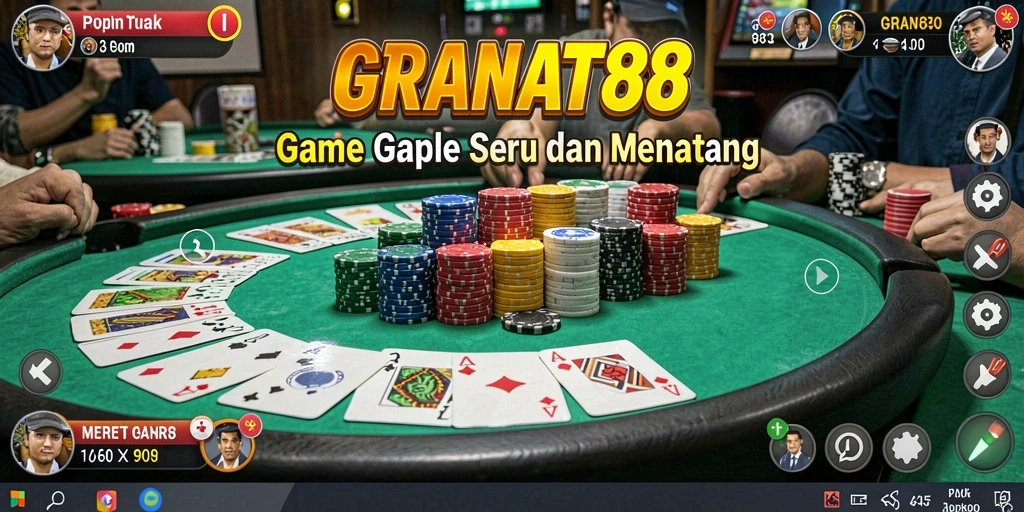 Tampilan gameplay GAPLE seru di GRANAT88 yang mendebarkan.