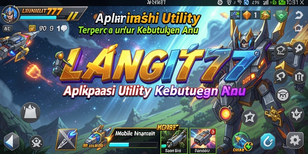 Tampilan utama LANGIT77 dengan antarmuka yang ramah pengguna.