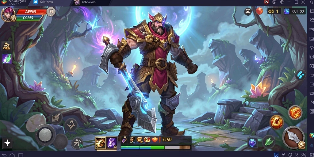 Tampilan gameplay ARPG OCE69 yang seru dan menantang.