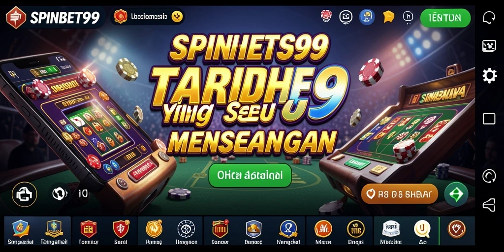 Tangkapan layar gameplay SPINBET99 yang seru dan interaktif.