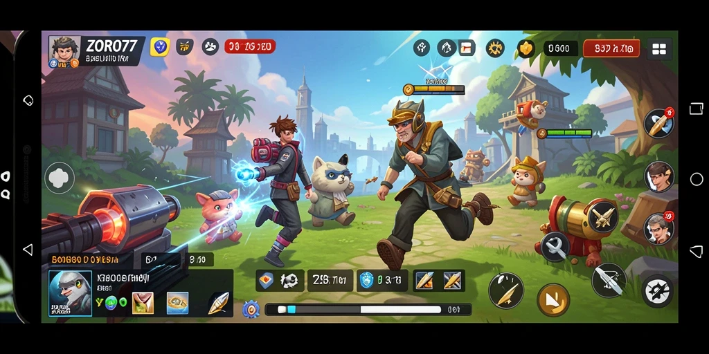 Screenshot ZORO77 menampilkan antarmuka yang ramah untuk penggunaan Utility.